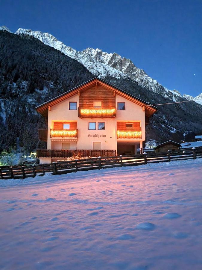 Apartments Nature Apis Landheim Anterselva di Mezzo Ngoại thất bức ảnh