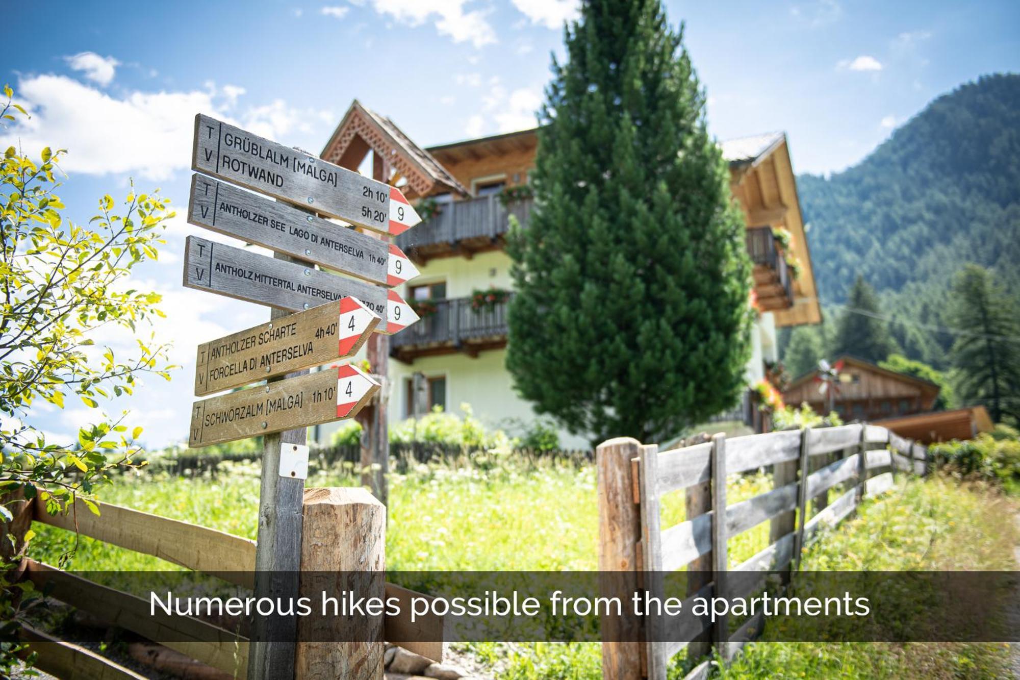 Apartments Nature Apis Landheim Anterselva di Mezzo Ngoại thất bức ảnh