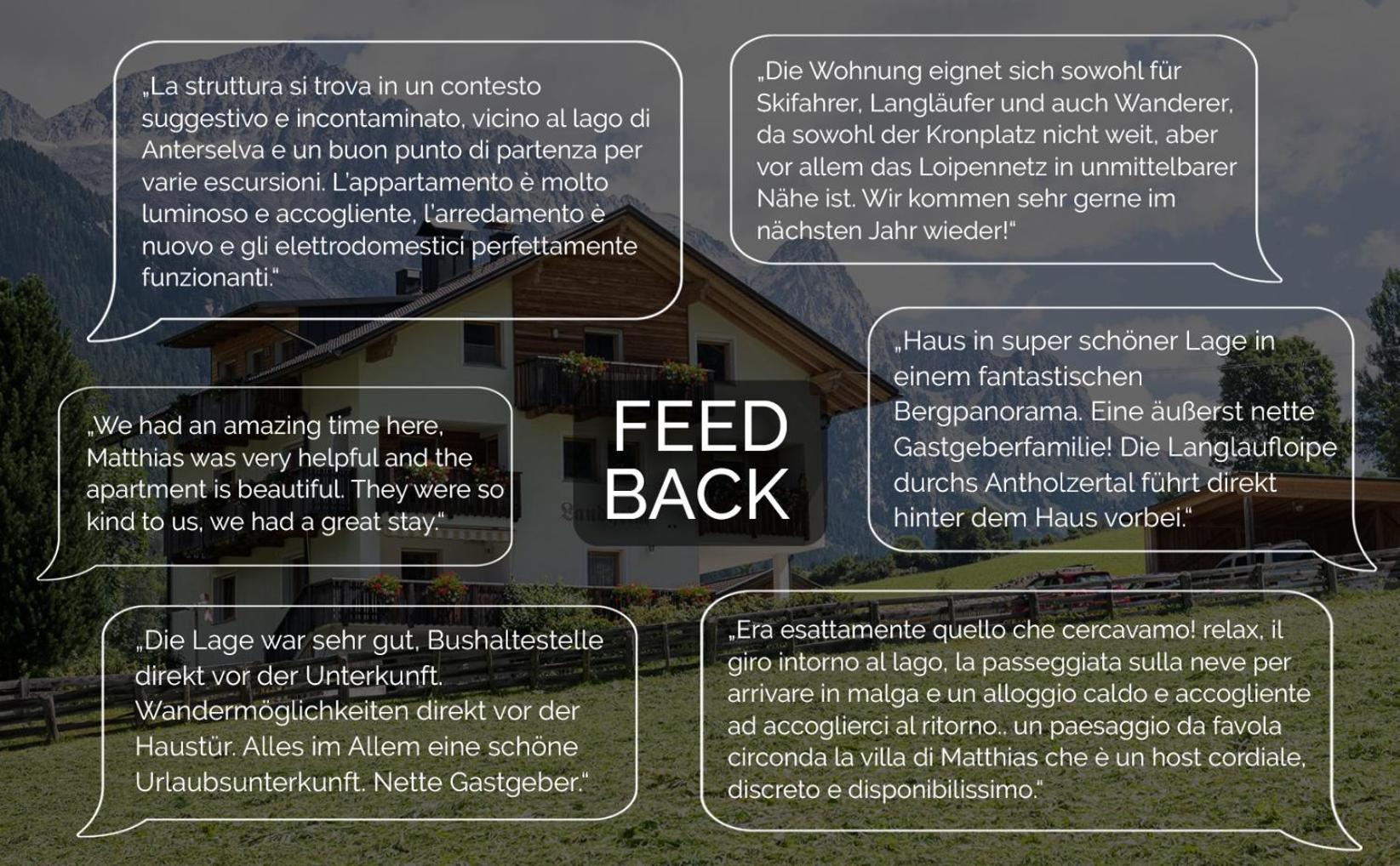Apartments Nature Apis Landheim Anterselva di Mezzo Ngoại thất bức ảnh